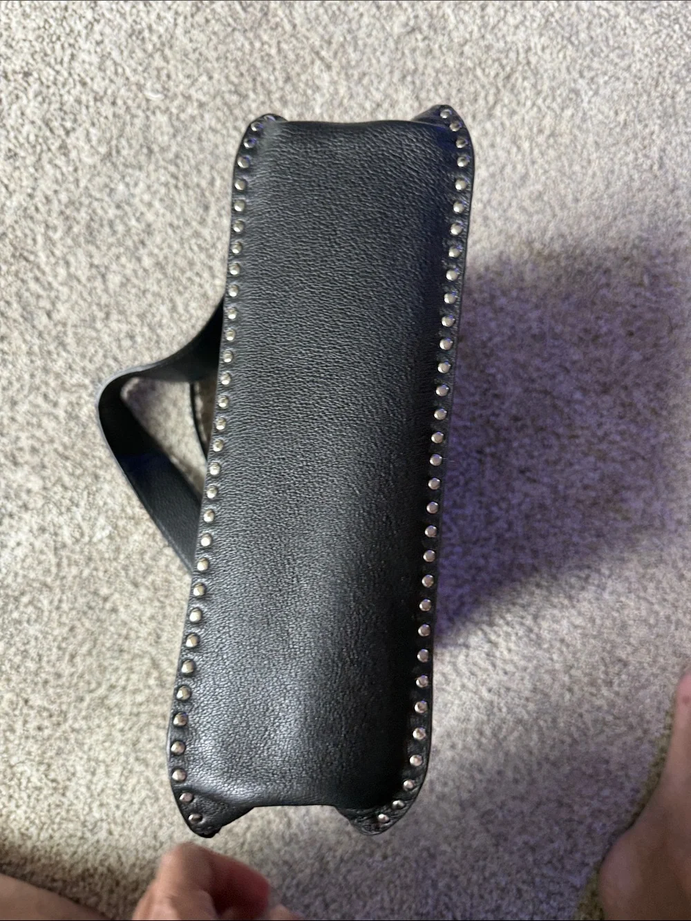 Michael Kors Black Leather Shoulder Bag